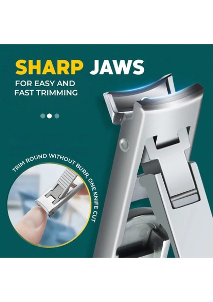 Tek Uçlu Çift Uçlu Tırnak Makası Paslanmaz Çelik Katlanabilir Tırnak Kesici Giyotin Ultra-Ince Ayak Tırnağı Makas Manikür Pedikür Aracı Tırnak Törpüsü (Yurt Dışından) modelleri