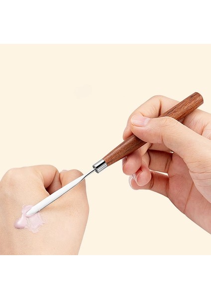 1 Adet Nail Art Karıştırma Çubuğu Aracı Paslanmaz Çelik Akrilik Toz Sıvı Uv Jel Kaşık Spatula Pin Süsleyen Kalem Profesyonel Araçlar (Yurt Dışından) modelleri