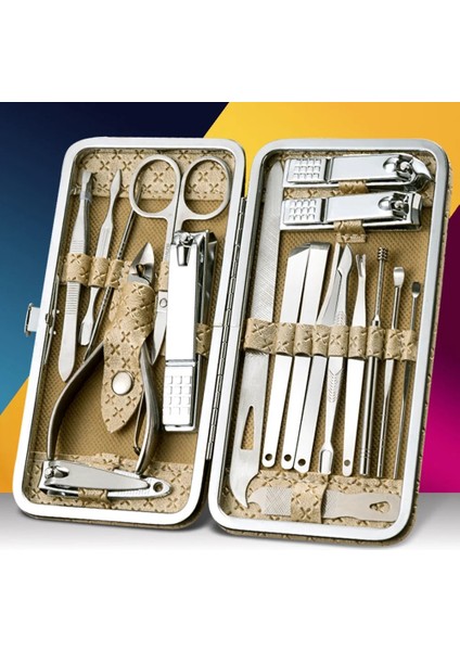 G Yeşil 19 Adet Tırnak Makası Seti Çivi Oluk Onarım Ayak Tırnağı Ölü Cilt Pense Aracı Ev Manikür Dosyaları Pedikür Ürünleri Aksesuarları (Yurt Dışından) fiyatları