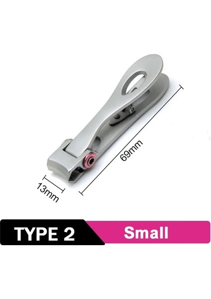 Tip 2 Küçük Profesyonel Tırnak Makası Paslanmaz Çelik Tırnak Kesici Ayak Tırnağı Tırnak Manikür Kesici Kalın Batık Ayak Tırnağı Makas Araçları (Yurt Dışından)