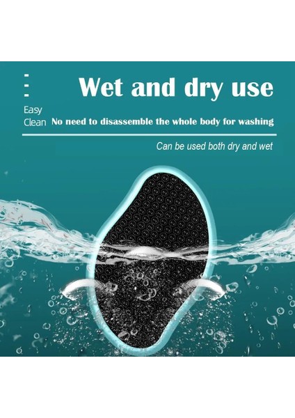 B Buzlu Nano Cam Ayak Plakası Dosya Pedikür Aletleri Pul Pul Soyma Ölü Soyma Artefakt Cilt Sert Scrubber Yeni Ayak Pedikür Remo F6Z2 (Yurt Dışından)