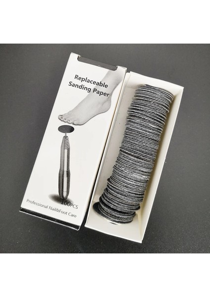 35MM G150 2 Kutu 1 Disk 15MM/25MM/35MM Paslanmaz Çelik Disk Değiştirilebilir Zımpara Kağıdı Metal Disk Tırnak Matkap Uçları Aksesuarları Ölü Cilt Pedikür Araçları (Yurt Dışından)