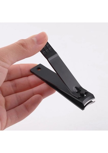 Yaklaşık.6.3x0.8 cm Tırnak Makası Siyah Giyotin Taşınabilir Tırnak Kesiciler Tırnak Eti Makası Kayma Kolu Rahat Kavrama Paslanmaz Çelik Tırnak Manikür Aracı (Yurt Dışından) fiyatları