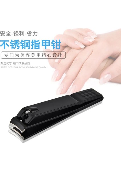 Yaklaşık.6.3x0.8 cm Tırnak Makası Siyah Giyotin Taşınabilir Tırnak Kesiciler Tırnak Eti Makası Kayma Kolu Rahat Kavrama Paslanmaz Çelik Tırnak Manikür Aracı (Yurt Dışından) modelleri