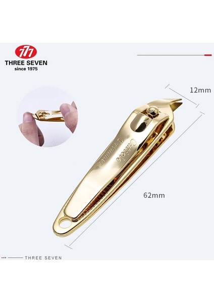 1 Adet 602 Üç YEDI/777 14K Tırnak Makası Manikür Kesiciler Tırnak Makası Pedikür Tırnak Araçları Düzelticiler Tırnak Dosyaları ile M-Boyut (Yurt Dışından) indirimleri