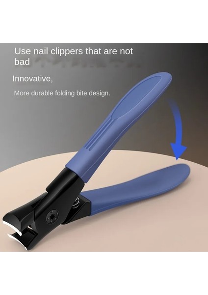 Rastgele Renk Yeni Sıçrama Önleyici Tırnak Makası Kalın Sert Tırnak Özel Tırnak Makası Tek Tırnak Makası Büyük Boy Ev Tırnak Makası (Yurt Dışından)