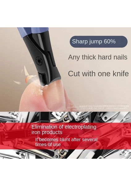 Rastgele Renk Yeni Sıçrama Önleyici Tırnak Makası Kalın Sert Tırnak Özel Tırnak Makası Tek Tırnak Makası Büyük Boy Ev Tırnak Makası (Yurt Dışından) modelleri