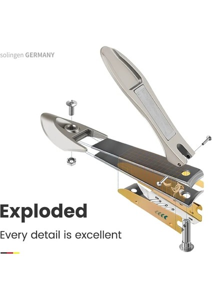 MR-1112 Mr.green Tırnak Makası Paslanmaz Çelik Anti Sıçrama Tırnak Kesici Manikür Araçları Biyonik Tasarım Tırnak Giyotin Pedikür Makas (Yurt Dışından) indirimleri