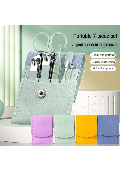 4 Adet-Gümüş 4/7 Adet Tırnak Makası Seti Paslanmaz Çelik Tırnak Makası Seti Katlanır Çanta ile Manikür Kesici Kitleri Makas Güzellik Tırnak Sanat Araçları (Yurt Dışından) fiyatları