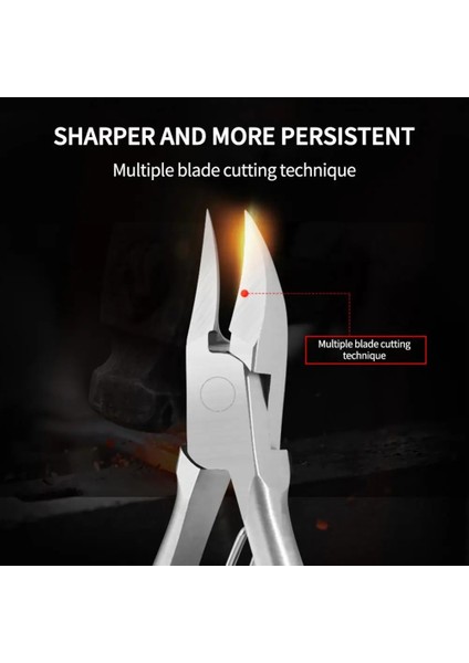 A04 1 Adet Tırnak Makası Ölü Deri Kaldırmak Tırnak Düzeltme Pense Batık Ayak Tırnağı Tırnak Eti Makası Kesici Kalın Pedikür Bakım Aracı (Yurt Dışından) modelleri