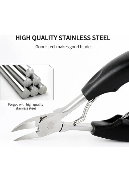 A04 1 Adet Tırnak Makası Ölü Deri Kaldırmak Tırnak Düzeltme Pense Batık Ayak Tırnağı Tırnak Eti Makası Kesici Kalın Pedikür Bakım Aracı (Yurt Dışından) fırsatları