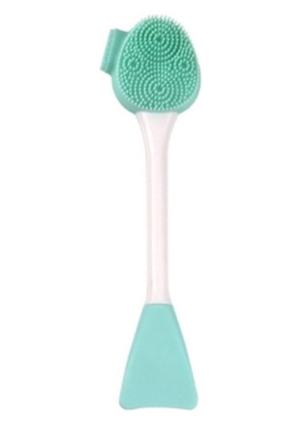 B01 Çift Uçlu El Yüz Temizleme Fırçası Silikon Scrubbers Gıda Sınıfı Manuel Derin Yıkama Gözenekleri Ölü Deriyi Küçültmek Peeling (Yurt Dışından)