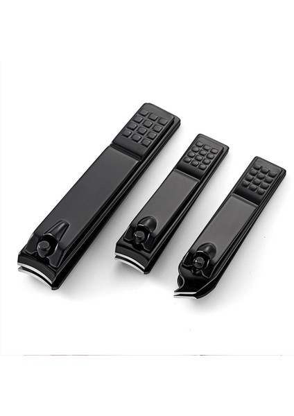 C Taşınabilir Seyahat Hijyeni Ölü Cilt Sökücü Kenar Kesici Profesyonel Siyah Paslanmaz Manikür Pedikür Giyotin Çelik Tırnak Makası (Yurt Dışından) fiyatları