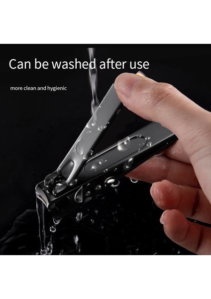 C Taşınabilir Seyahat Hijyeni Ölü Cilt Sökücü Kenar Kesici Profesyonel Siyah Paslanmaz Manikür Pedikür Giyotin Çelik Tırnak Makası (Yurt Dışından) fırsatları