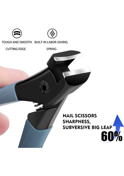 Kalın Tırnak C Kırmızı Keskin Sağlam Anti-Sıçrama Tırnak Makası Paslanmaz Çelik Manikür Tırnak Kesici Kalın Sert Ayak Tırnağı Tırnak Pedikür Aracı (Yurt Dışından) indirimleri