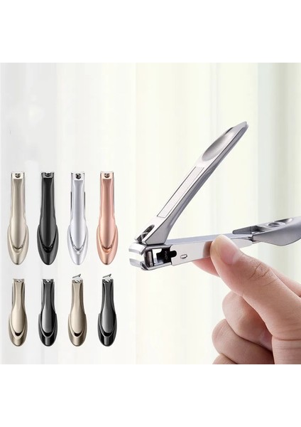 Büyük Siyah Büyük Paslanmaz Çelik Tırnak Makası Kesici Profesyonel Manikür Düzeltici Yüksek Kaliteli Ayak Tırnak Makası Klip Yakalayıcı ile FH01 (Yurt Dışından) fiyatları