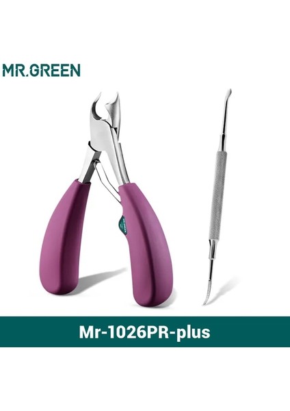 MR-1026PU-PLUS Mr.green Tırnak Makası Paslanmaz Çelik Batık Ayak Tırnağı Makası Kalın ve Sert Tırnakları Kesmede Iyi Pedikür Manikür Aleti (Yurt Dışından)