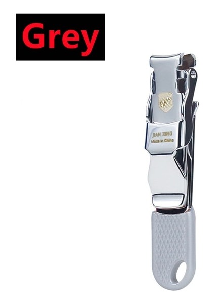 Gri Yeni 3 Renk Mini Ultra Ince Tırnak Makası Taşınabilir Paslanmaz Çelik Tırnak Ayak Kesici Giyotin Makas Çelik Manikür Pedikür Aracı (Yurt Dışından)