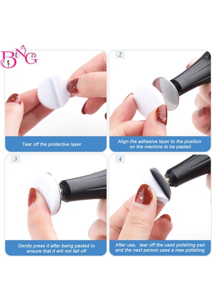 G400 50 Adet 15MM Kutu Pedikür Pedleri Tırnak Parlatma Diski Ayak Pedikür Diski Kendinden Yapışkanlı Değiştirilebilir Zımpara Parlatma Dosyaları Tırnak Ayak Bakımı Araçları (Yurt Dışından) fırsatları