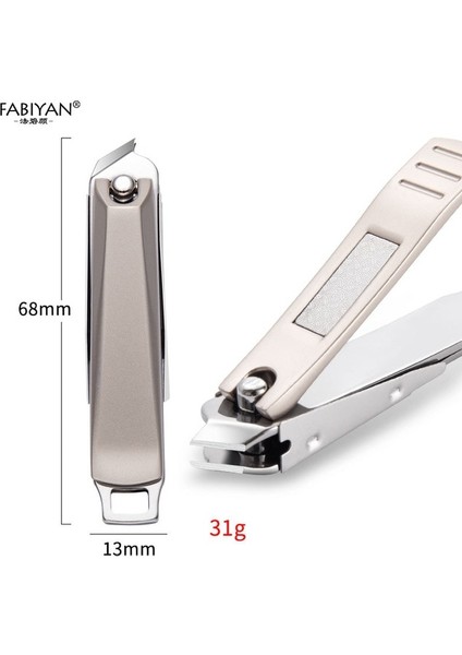 Eğik Gri Tırnak Makası Paslanmaz Çelik Kesici Makası Düzeltici Bıçak Manikür Pedikür Araçları Profesyonel Parmak Ayak 2 Stil Makası Seti (Yurt Dışından)