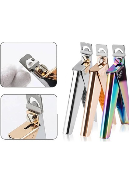 K Profesyonel Tırnak Sanat Makası Özel Tip U Kelime Yanlış Ucu Kenar Çok Kullanımlı Kesici Manikür Renkli Paslanmaz Çelik Tırnak Aracı (Yurt Dışından) modelleri