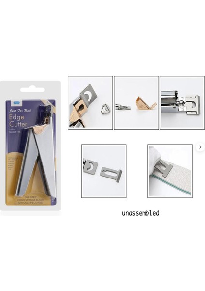 K Profesyonel Tırnak Sanat Makası Özel Tip U Kelime Yanlış Ucu Kenar Çok Kullanımlı Kesici Manikür Renkli Paslanmaz Çelik Tırnak Aracı (Yurt Dışından) indirimleri