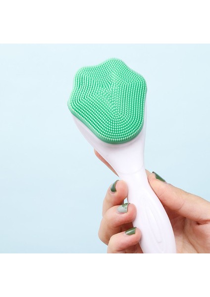 Pembe Kedi Pençe Yüz Yıkama Fırçası Yumuşak Silikon Gözenek Derin Temizleme Fırçası Masaj Peeling Siyah Nokta Çıkarıcı Yüz Fırçası (Yurt Dışından) fırsatları