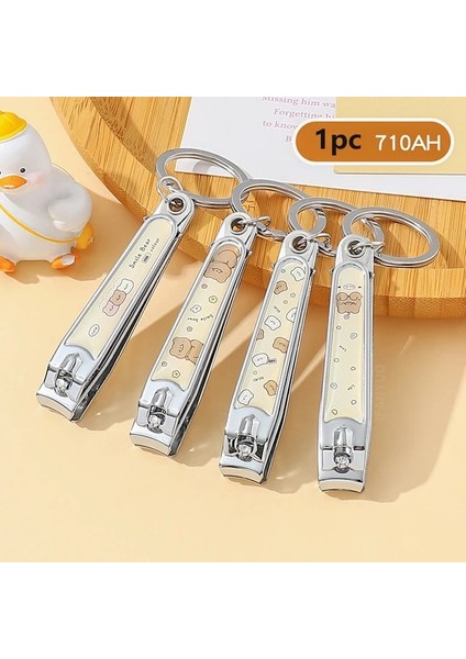 710 1 Adet Sevimli Ayı Tavşan Tırnak Makası Manikür Düzeltici Premium Paslanmaz Çelik Tırnak ve Ayak Tırnağı Makası Kesiciler Tırnak Araçları (Yurt Dışından)