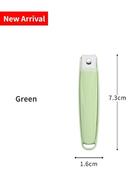 Yeşil Sevimli Paslanmaz Çelik Tırnak Makası Yaratıcı Çapraz Anti-Sıçrama Tırnak Makası Pembe Kız Tırnak Makası Çocuk Tırnak Makası (Yurt Dışından)