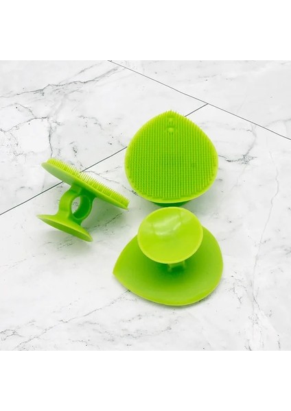 1-1 Adet Silikon Yüz Temizleme Fırçası Peeling Siyah Nokta Çıkarıcı Yüz Makinesi Yumuşak Derin Silikon Fırça Masaj Yüz Fırçası Temizleme (Yurt Dışından)