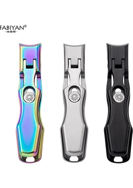 Şerit 02 Paslanmaz Çelik Anti Sıçrama Geniş Çene Açılış Pense Tırnak Makası Manikür Tırnak Kalın Sert Ayak Tırnağı Kesme Giyotin Aracı (Yurt Dışından) fırsatları