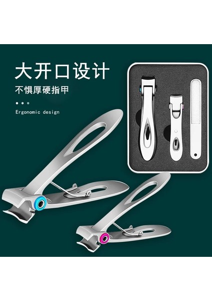 S-Gümüş Iki Boyutu Mevcuttur Manikür Tırnak Kesici Kalın Sert Ayak Tırnağı Makas Aletler Bıçak Çivi Makası Paslanmaz Çelik (Yurt Dışından) modelleri