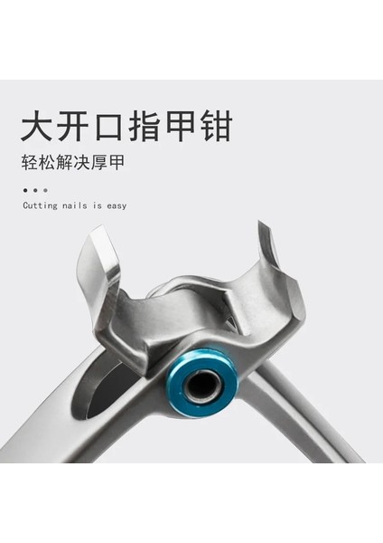 S-Gümüş Iki Boyutu Mevcuttur Manikür Tırnak Kesici Kalın Sert Ayak Tırnağı Makas Aletler Bıçak Çivi Makası Paslanmaz Çelik (Yurt Dışından) fırsatları