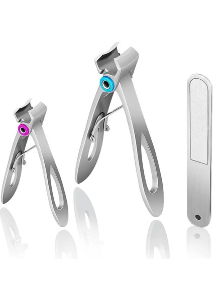 S-Gümüş Iki Boyutu Mevcuttur Manikür Tırnak Kesici Kalın Sert Ayak Tırnağı Makas Aletler Bıçak Çivi Makası Paslanmaz Çelik (Yurt Dışından) indirimleri