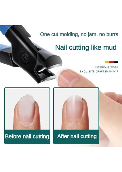 Yeşil Yeni Anti-Sıçrama Tırnak Makası Büyük Kalın Sert Özel Tırnak Makası Çapraz Pense Tırnak Makası Ev Manikür Araçları (Yurt Dışından) indirimleri