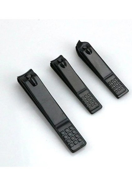 1 Adet Siyah Giyotin Tırnak Makası Taşınabilir Ayak Kesici Moda Görünüm Kayma Kolu Rahat Kavrama Paslanmaz Çelik Manikür Aracı (Yurt Dışından) fiyatları