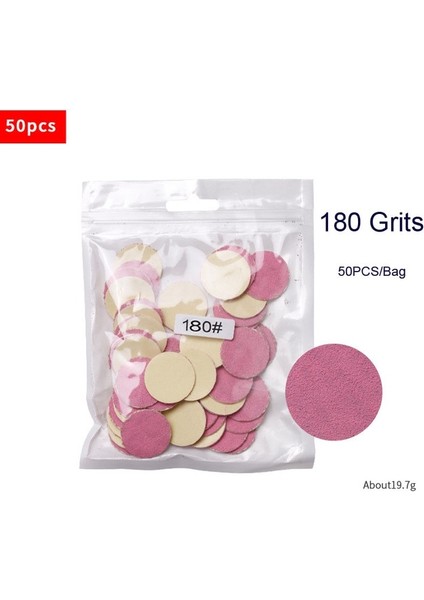 2-180 Grits 50 Adet Profesyonel Değiştirilebilir Zımpara Kağıdı 80/120/180 Irmik Ayak Dosyaları Disk Döner Mil Ölü Cilt Sökücü Güçlü Sökücü Aracı (Yurt Dışından)