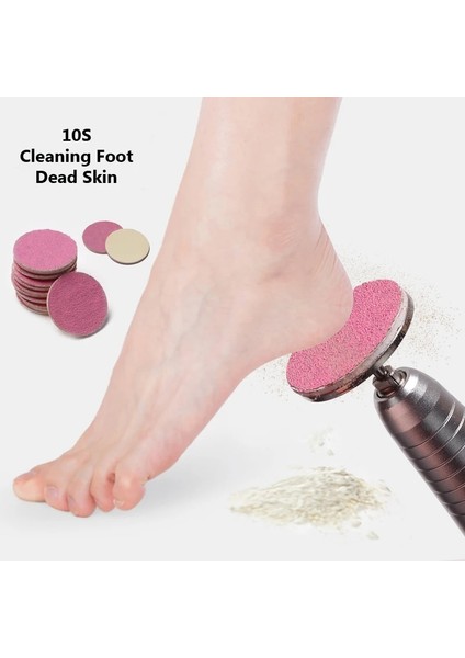 2-120 Grits 50 Adet Profesyonel Değiştirilebilir Zımpara Kağıdı 80/120/180 Irmik Ayak Dosyaları Disk Döner Mil Ölü Cilt Sökücü Güçlü Sökücü Aracı (Yurt Dışından) fırsatları