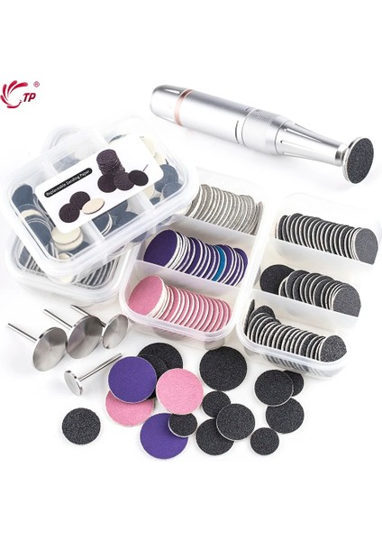 25MM 60 Adet Tp 60 Adet Ayak Ölü Cilt Zımpara Pedikür Diskleri Yedek Zımpara Dosyaları Ayak Dosya Sert Ölü Cilt Pedikür Aracı (Yurt Dışından)