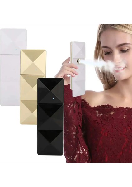 Altın Taşınabilir USB Kullanışlı Mist Sprey Nemlendirici Şarj Edilebilir Yüz Nemlendirici Atomizasyon Püskürtücü 6 ml Yüz Cilt Bakımı Araçları (Yurt Dışından) fiyatları