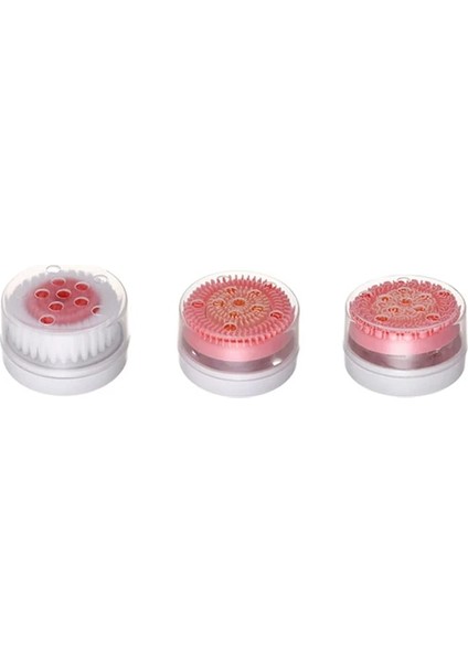 Fırça Başlığı-3pcs-P Temizleme Fırçası Başlığı Sonic Nu Yüz Döner Temizleme Fırçası Galvanica Yüz Spa Sistemi, Siyah Noktaları Derinlemesine Temizleyebilir ve Giderebilir (Yurt Dışından)