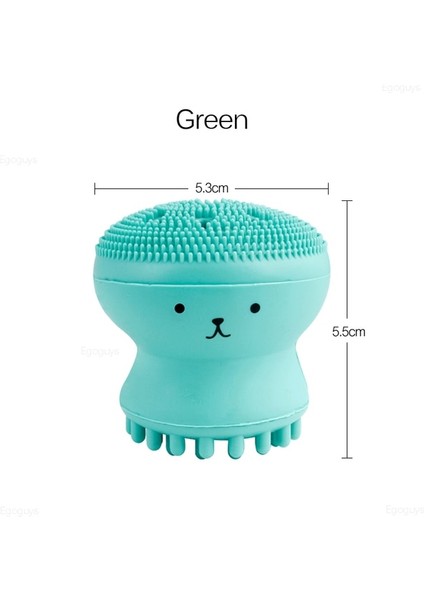 A3 1 Pc Silikon Temizleme Fırçası Yüz Fırçaları Bebek Banyo Masaj Yastığı Yüz Cilt Temizleyici Gözenek Derin Temizlik Fırçaları Duş Fırçalama Aracı (Yurt Dışından)