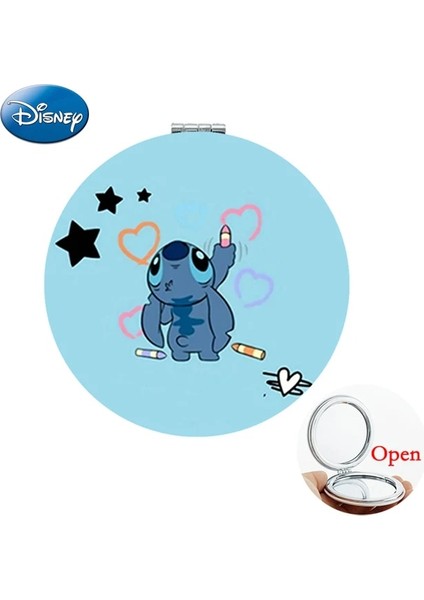 DSN404 Disney Dikiş ve Melek Katlanır Hediye Makyaj Aynaları Severler Için Yıldız Bebek Karakter Espelho Yeni Kadın Moda Araçları DSN379 (Yurt Dışından)