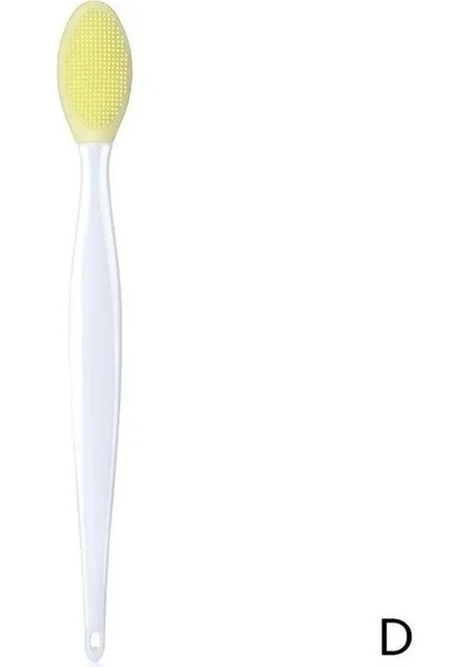 Sarı 10 Adetyumuşak Siyah Nokta Çıkarıcı Dudak Peeling Fırçası Güvenli Çift Taraflı Yıkama Yüz Fırçası Fırçalama Yıkama Makyaj Fırçası Siyah Nokta Çıkarıcı (Yurt Dışından)