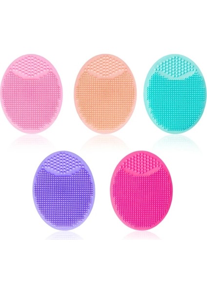 Pembe Mini Masaj Yüz Temizleme Fırçası Silikon Peeling Siyah Nokta Yüz Masajı Temiz Aracı Su Geçirmez Bebek Banyo Tarağı 2022 (Yurt Dışından)