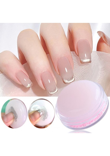 Pembe Hafif Zarif Nail Art Stamper Profesyonel Araçlar Mini Tırnak Mühür Anti-Scratch Kadın Için (Yurt Dışından) modelleri