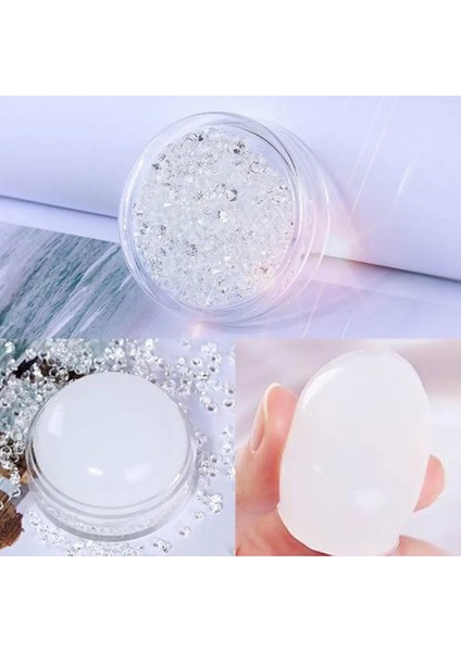 Pembe Hafif Zarif Nail Art Stamper Profesyonel Araçlar Mini Tırnak Mühür Anti-Scratch Kadın Için (Yurt Dışından) fırsatları