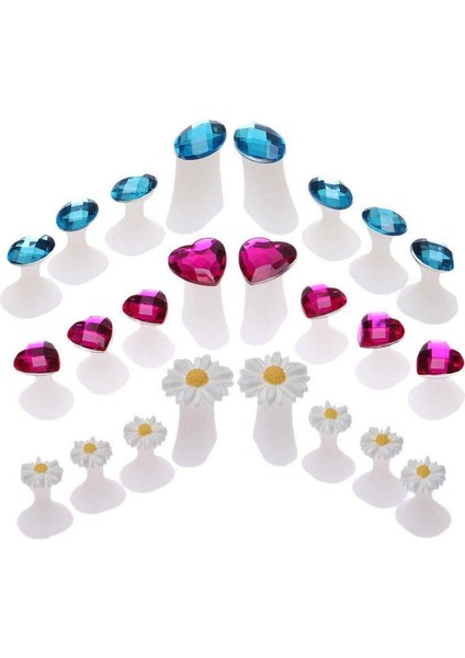 Erik 8 Adet/grup Tırnak Sanat Araçları Silikon Ayak Paspayı Çiçek Ayak Ayırıcı Pedikür Tüm Pedikür Standı Manikür Malzeme Sınırlayıcı (Yurt Dışından) modelleri