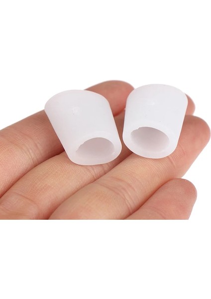 6 Adet Beyaz Silikon Jel Küçük Ayak Tüpü Mısır Kabarcık Düzeltici Pinkie Koruyucu Jel Bunyon Ayak Jel Ayırıcılar Dedos Del Pie Silikona (Yurt Dışından) modelleri