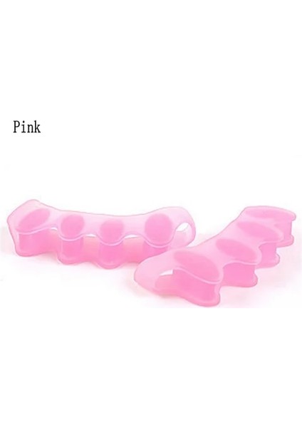 Altın 8 Adet/grup Tırnak Sanat Araçları Silikon Ayak Paspayı Çiçek Ayak Ayırıcı Pedikür Tüm Pedikür Standı Manikür Malzemesi Sınırlayıcı (Yurt Dışından)